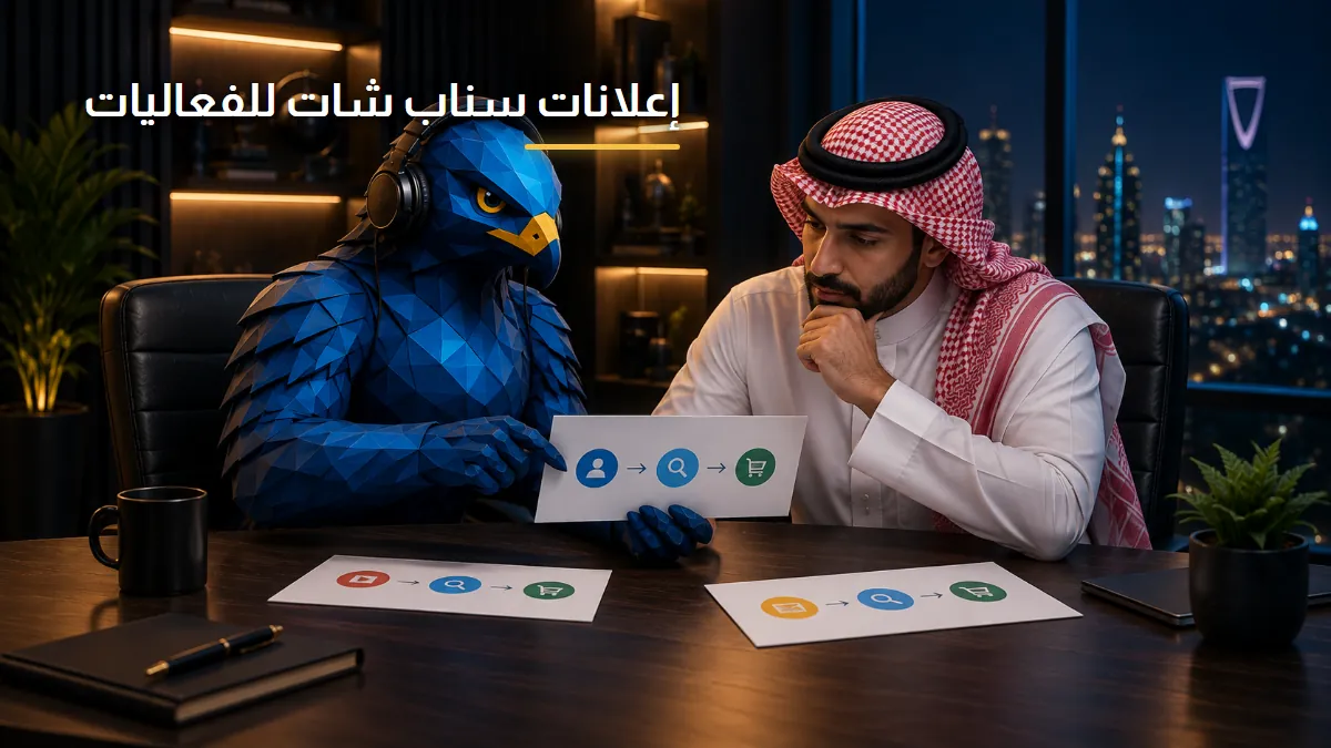 إعلانات سناب شات للفعاليات والمؤتمرات والمعارض الصقر