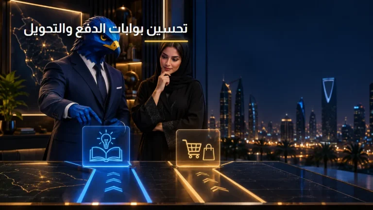 تحسين بوابات الدفع الإلكتروني وخفض التخلي عن الشراء الصقر