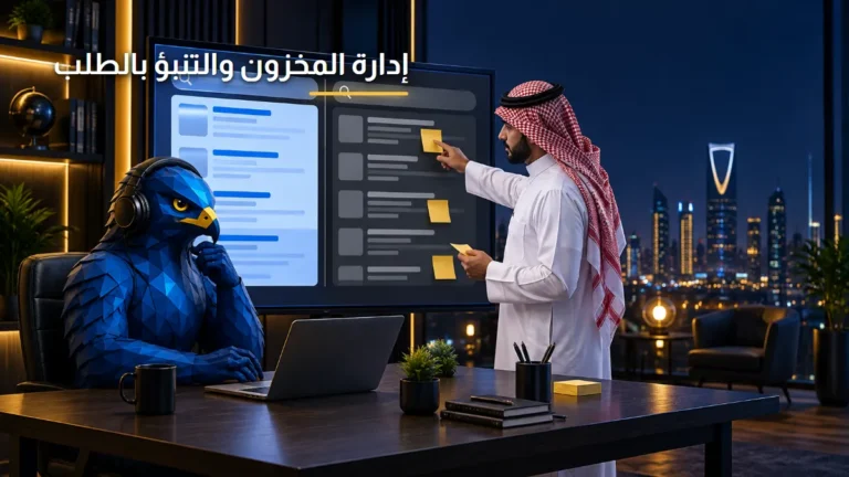 إدارة المخزون اللحظي والتنبؤ بالطلب في التجارة الإلكترونية الصقر