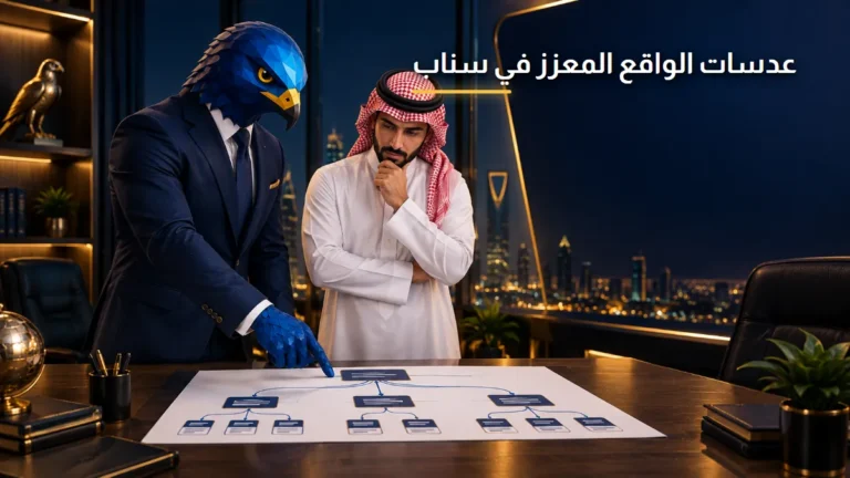 إعلانات سناب شات التفاعلية وعدسات الواقع المعزز للمبيعات الصقر