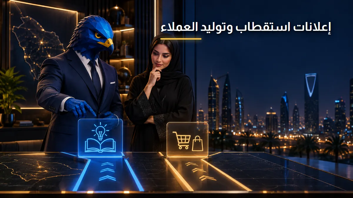 استراتيجيات إعلانات توليد واستقطاب العملاء المحتملين Lead Gen الصقر