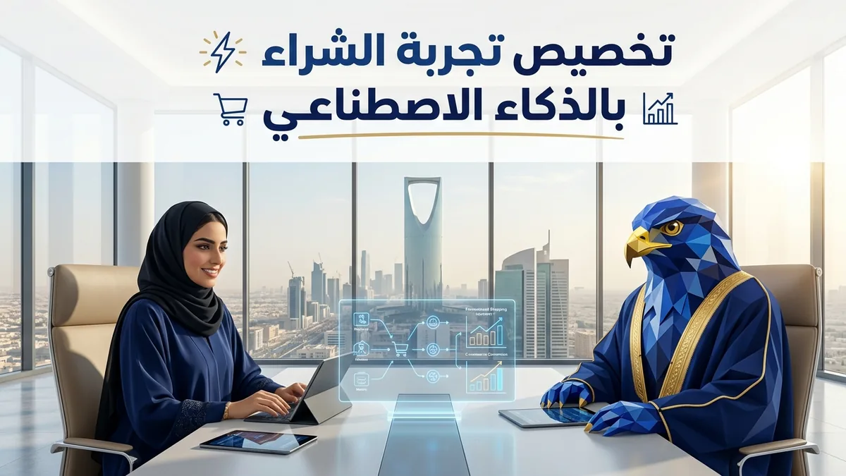 رائدة الأعمال السعودية المعتمدة ورجل الصقر الأفاتار يستعرضان مسارات تخصيص تجربة الشراء بالذكاء الاصطناعي ومضاعفة السلة في كافد الرياض