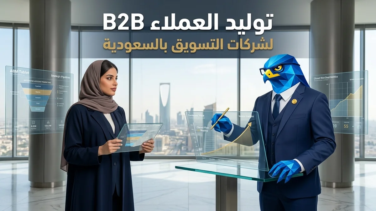 استراتيجيات توليد العملاء المحتملين B2B لشركات التسويق بالسعودية واستقطاب الصفقات الكبرى في كافد بالرياض