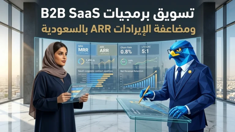 تسويق برمجيات SaaS والشركات التقنية في السعودية وخفض معدل الإلغاء وزيادة LTV