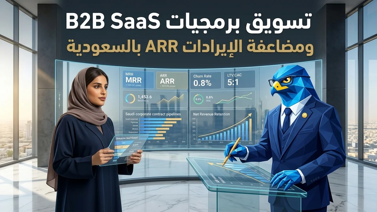 تسويق برمجيات SaaS والشركات التقنية في السعودية وخفض معدل الإلغاء وزيادة LTV