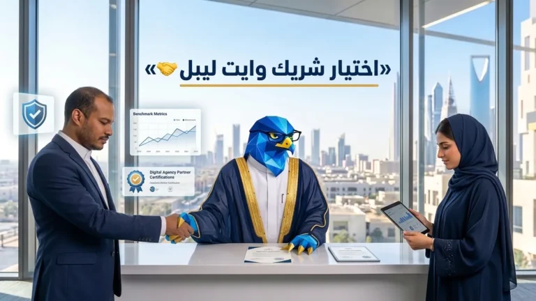 7 معايير حاسمة لاختيار شريك وايت ليبل تسويق رقمي موثوق بالسوق السعودي