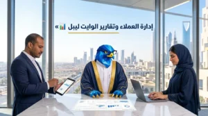 إدارة العملاء وتقديم التقارير بنظام الوايت ليبل في كافد الرياض