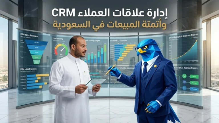 إدارة علاقات العملاء CRM في السعودية وأتمتة مسارات المبيعات والربط بالواتساب