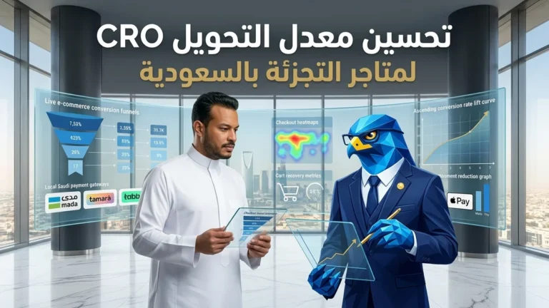 استراتيجيات تحسين معدل التحويل CRO لمتاجر التجارة الإلكترونية لشركات التسويق بالوايت ليبل في كافد بالرياض
