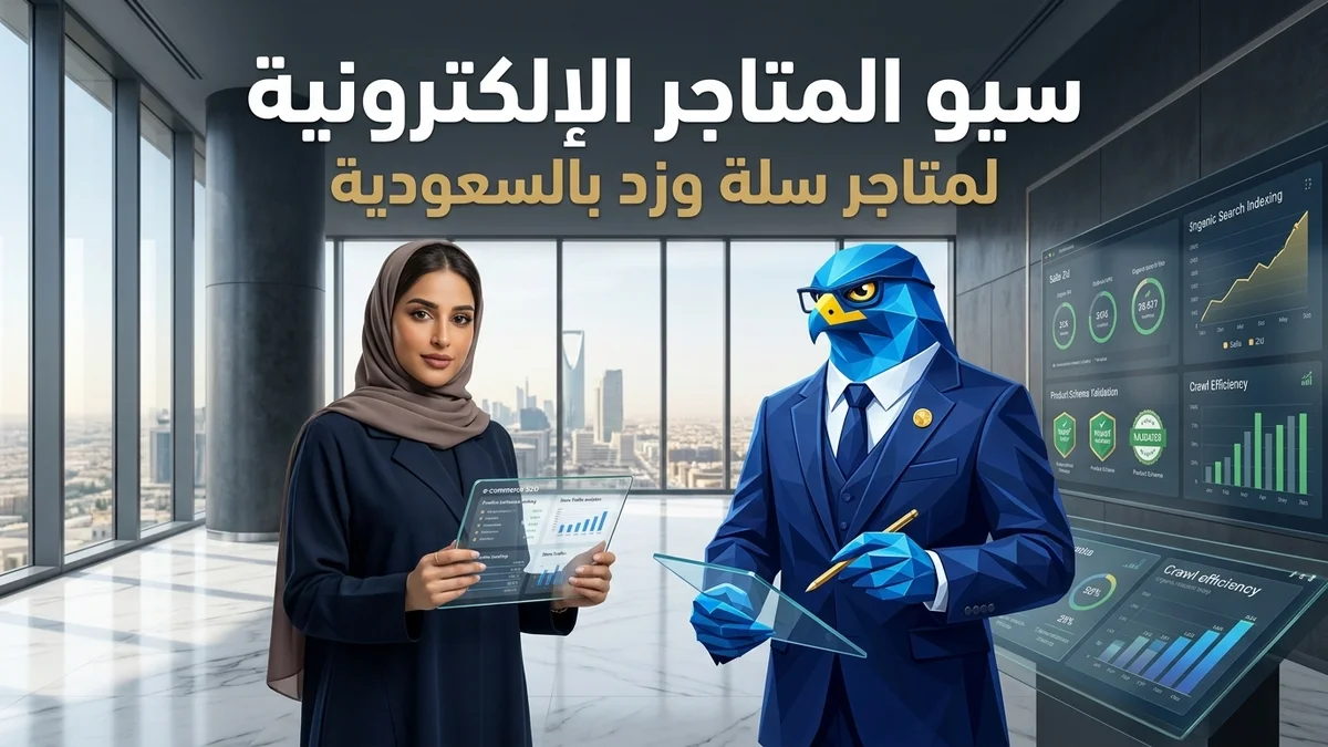 سيو المتاجر الإلكترونية لمنصتي سلة وزد وتصدر بحث جوجل في كافد بالرياض