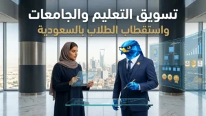 تسويق قطاع التعليم والجامعات في السعودية واستقطاب الطلاب وحملات القبول السنوية والتسجيل الرقمي