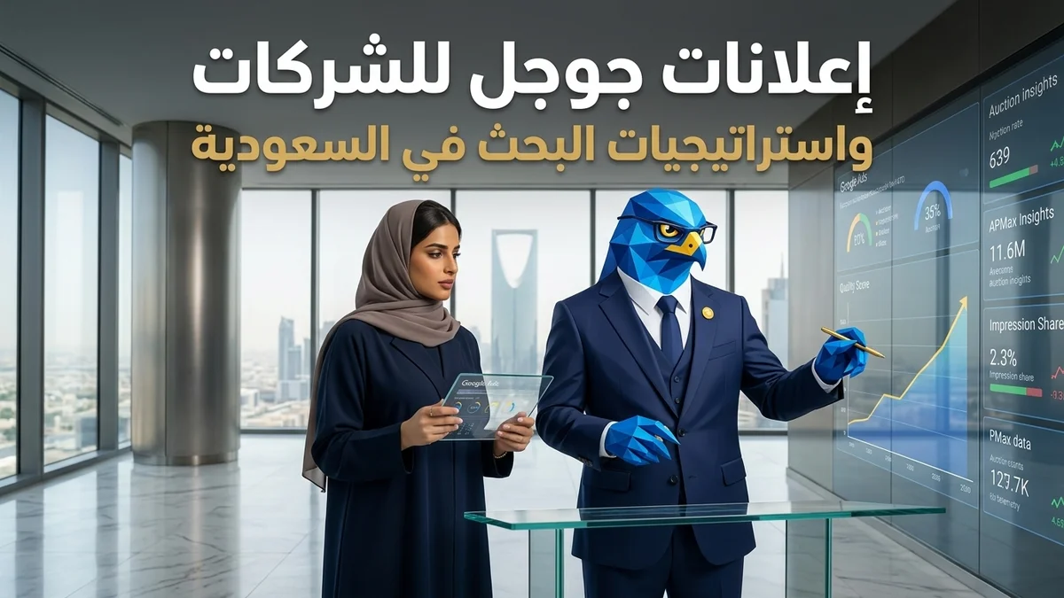دليل إعلانات جوجل بالسعودية للشركات والمتاجر وإدارة الحملات بالوايت ليبل في كافد بالرياض