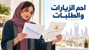 دعاء تقارن بين انخفاض زيارات البحث واستمرار طلبات العملاء في مكتب مضاء بالرياض