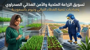 دليل تسويق شركات الأمن الغذائي والزراعة الملحية واستصلاح الأراضي الصحراوية في السعودية ومبادرات الغطاء النباتي ونيوم