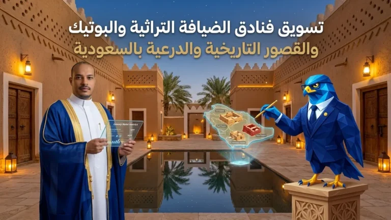 دليل تسويق فنادق الضيافة التراثية والبوتيك والقصور التاريخية في السعودية ومشاريع بوتيك غروب وبوابة الدرعية