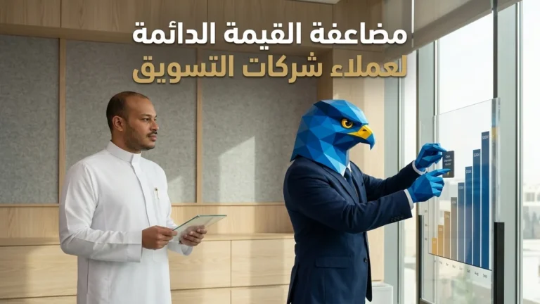 مضاعفة القيمة الدائمة لعملاء شركات التسويق في جناح استراتيجيات النمو بالرياض