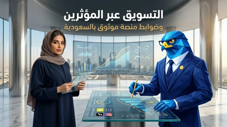 التسويق عبر المؤثرين في السعودية ومنصة موثوق وحوكمة الحملات في كافد بالرياض