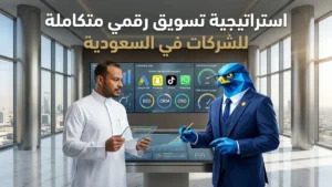 بناء استراتيجية تسويق رقمي متكاملة للشركات والتكامل متعدد القنوات في كافد بالرياض