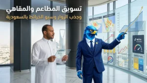 تسويق المطاعم والمقاهي في السعودية وسيو خرائط جوجل وتطبيقات التوصيل جاهز وهنقرستيشن