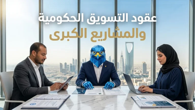 عقود التسويق الحكومية والمشاريع الكبرى في قاعة مؤتمرات كافد