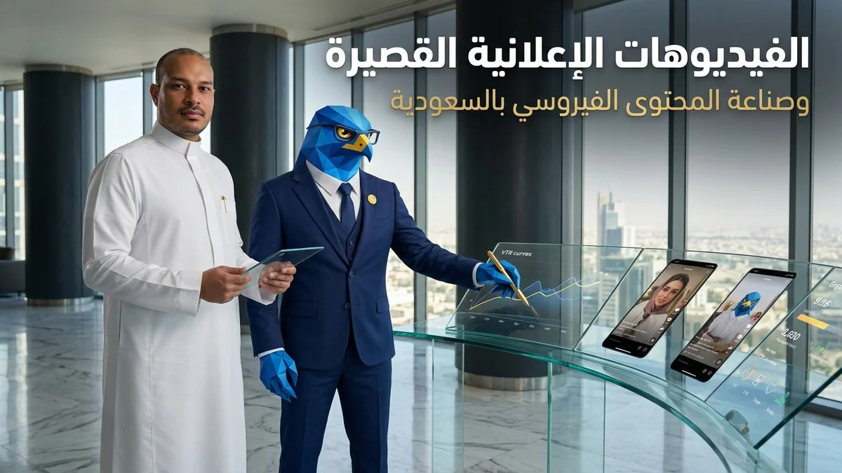 صناعة الفيديوهات الإعلانية القصيرة في السعودية وسيناريو الإعلانات ومحتوى UGC
