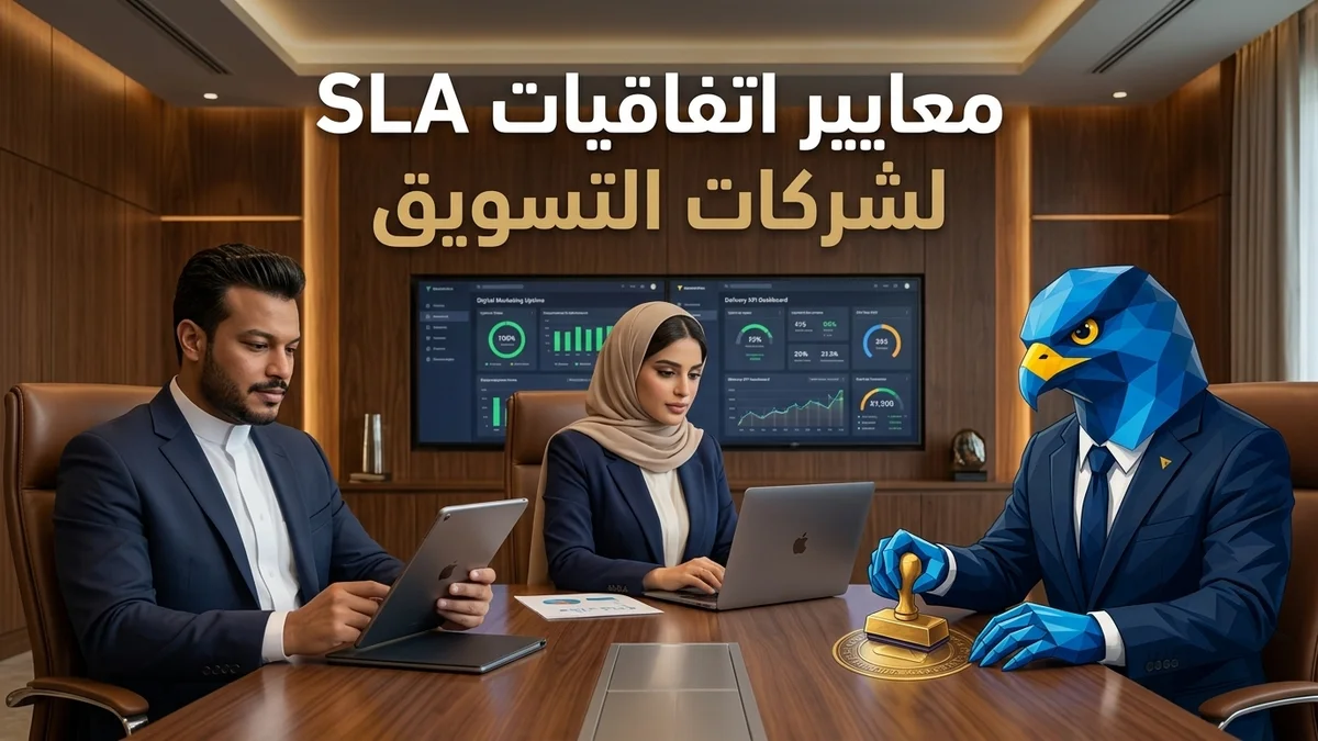 معايير اتفاقيات SLA لشركات التسويق في جناح حوكمة تنفيذي بالرياض