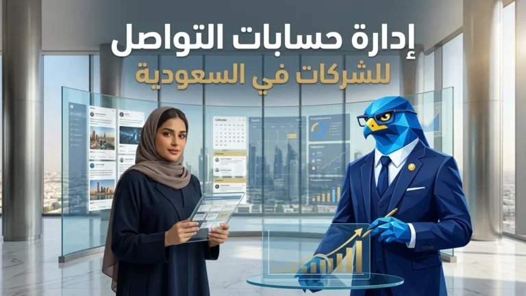 إدارة حسابات التواصل الاجتماعي للشركات وإدارة السمعة في كافد بالرياض