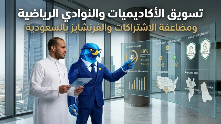 دليل استراتيجيات تسويق الأكاديميات الرياضية والنوادي ومراكز اللياقة البدنية في السعودية ومضاعفة الاشتراكات والتوسع بالفرنشايز