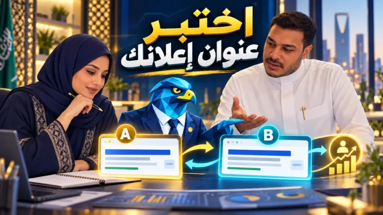 باسم ودعاء ورجل الصقر يقارنون تجربتي عناوين إعلانات جوجل